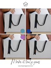 Load image into Gallery viewer, URBAN CLASSIC Canvas Tote Bag - Khaki Grey