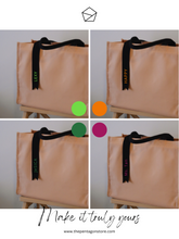 Load image into Gallery viewer, URBAN CLASSIC Canvas Tote Bag - Rose Gold
